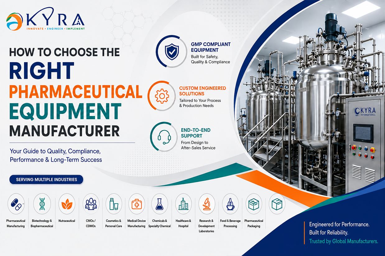How to Choose the Right Pharmaceutical Equipment Manufacturer